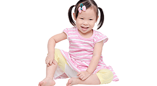 女の子,アトピー,湿疹,