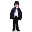 子供用 クラシカルバンパイヤ ケープセット 100〜120cm【送料無料】,ハロウィン,仮装,男の子
