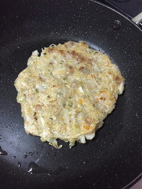 離乳食☆卵なしお好み焼き,離乳食,お好み焼き,