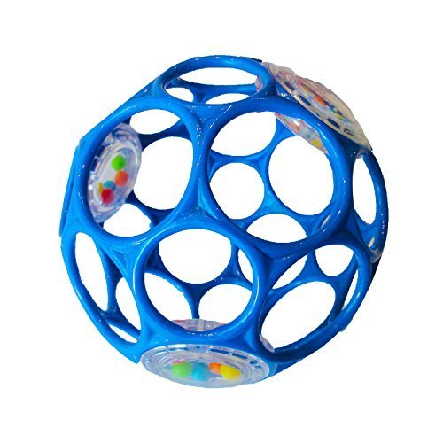 オーボール ラトル ブルー,知育玩具,1歳,