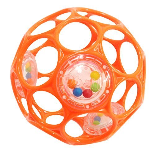 O'ball オーボール ラトル オレンジ (81119) by Kids II,知育玩具,1歳,