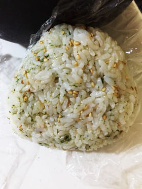 青のりチーズ鰹節おにぎり離乳食幼児食にも,離乳食,おにぎり,