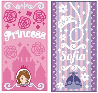 ポケットタオル ちいさなプリンセス ソフィア「プリンセスチャーム」(2絵柄組),タオル,ハンカチ,こども