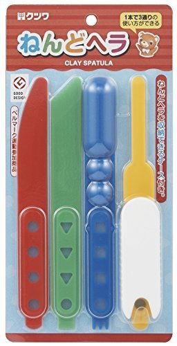 クツワ HATS ねんどヘラ 収納ケース付 PT939,粘土遊び,幼児,