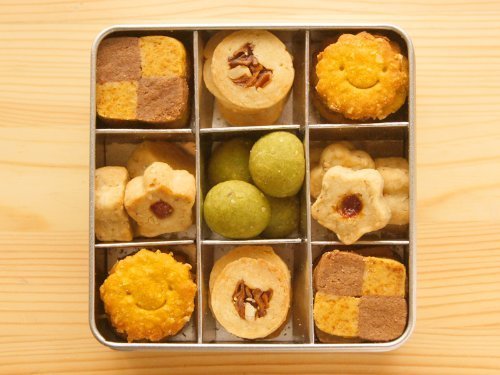 笑顔の無添加*野菜大豆粉クッキー/Lucky☆幸運を呼ぶグリーンクッキー缶♪,お見舞い,手土産,