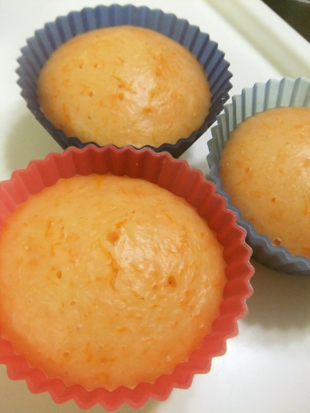 離乳食♪米粉の長芋蒸しパン,離乳食,山芋,