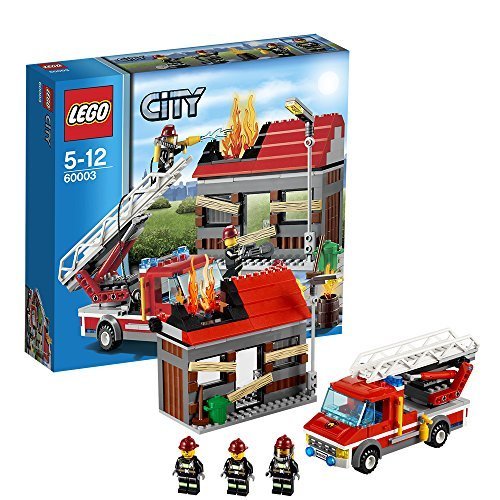 レゴ (LEGO) シティ ファイヤートラックとハウス 60003,5歳,おもちゃ,男の子