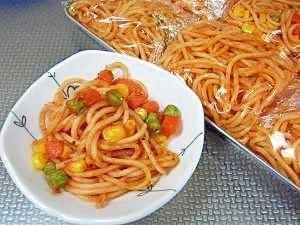 お弁当!ちょこっと欲しい時にも使えるナポリタン☆,お弁当,冷凍食品,