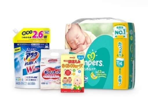 おむつや粉ミルクのパッケージ,Amazon,ファミリー,