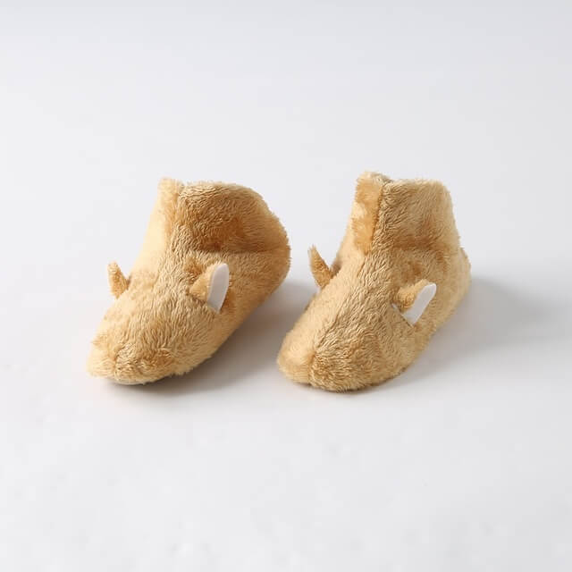 ルームシューズ,もこもこシバ犬,