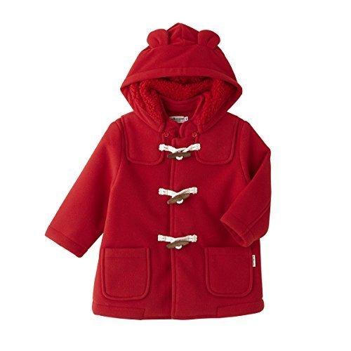 ミキハウス ホットビスケッツ (MIKIHOUSE HOT BISCUITS) ダッフルコート 73-3801-787 110cm 赤,子供服,コート,