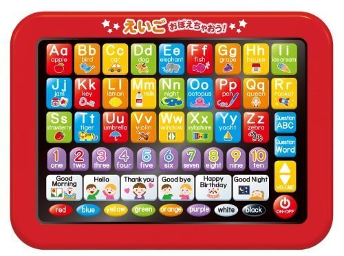 えいごおぼえちゃおう!タブレット,知育玩具,4歳,