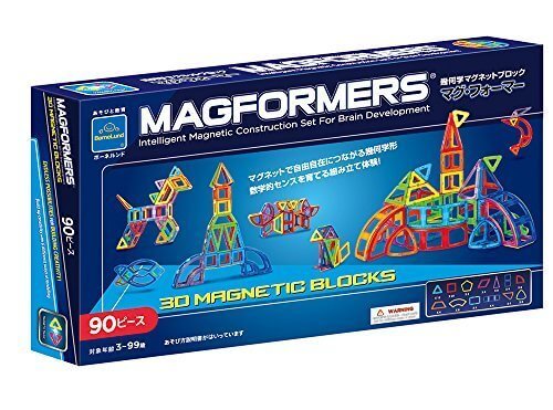 ジムワールド マグフォーマー90 【ボーネルンド】,知育玩具,4歳,