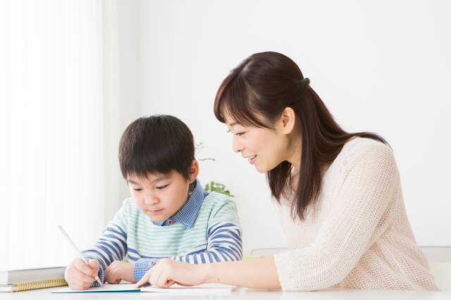 ,宿題,子ども,勉強