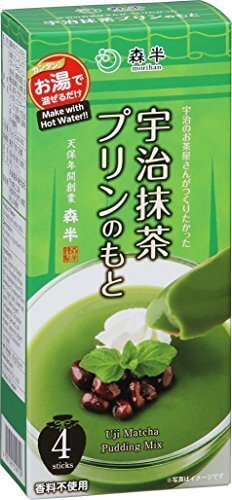 共栄製茶 森半 抹茶プリンの素 （20g×4P）×3個,お花見,レシピ,
