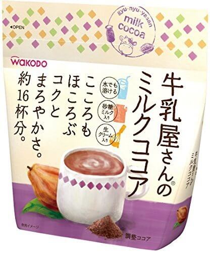 牛乳屋さんのミルクココア,牛乳屋さん,和光堂,