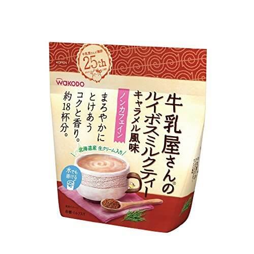 和光堂 牛乳屋さんのルイボスミルクティー キャラメル風味 220g,牛乳屋さん,和光堂,