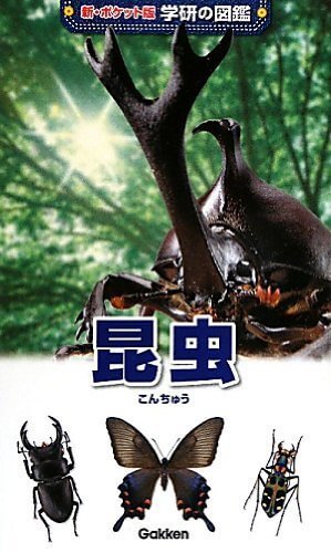 昆虫 (新ポケット版 学研の図鑑),虫,図鑑,