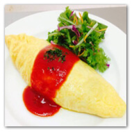 具だくさんキノコのオムライス,練馬,子連れ,ランチ