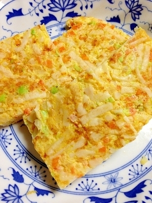 離乳食☆うどんたまごとじ(枝豆編),離乳食,枝豆,