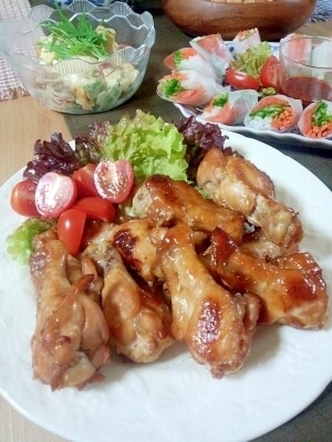 クリスマスに!漬けて焼くだけ☆簡単ローストチキン♪ ,クリスマス,ディナー,レシピ