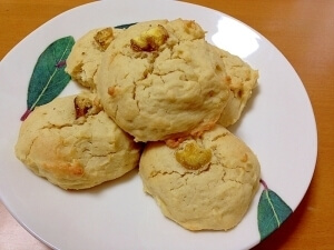 和栗のスコーン( ´ ▽ ` )ノ,離乳食,栗,