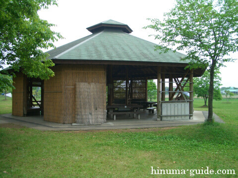 涸沼自然公園 バーベキューハウス,茨城,雨,バーベキュー