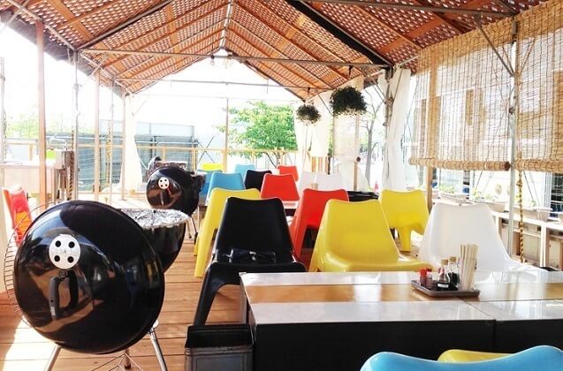 宇品BBQガーデン屋外テラス席,広島,バーベキュー,手ぶら