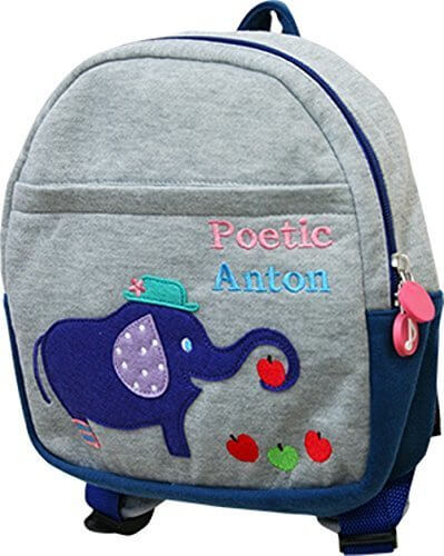 ニックナック ポエティック POETIC ベビーリュック アントン(ゾウ),ベビーリュック,男の子,