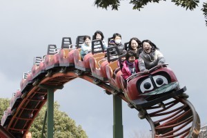 チルドレンコースター,ナガシマスパーランド,バス,