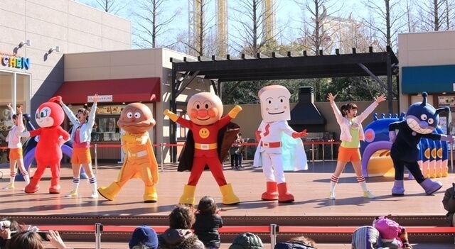 名古屋アンパンマンこどもミュージアム&パーク,ナガシマスパーランド,バス,