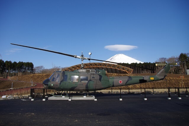 ヘリコプター広場,富士山樹空の森,