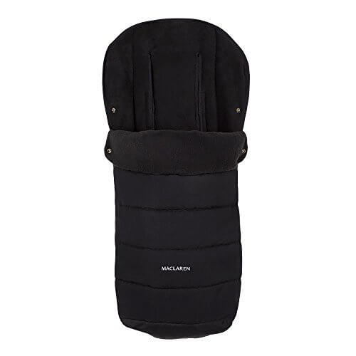 Maclaren マクラーレン ユニバーサル フットマフ ブラックUniverisal Footmuff Black,ベビーカー,防寒,