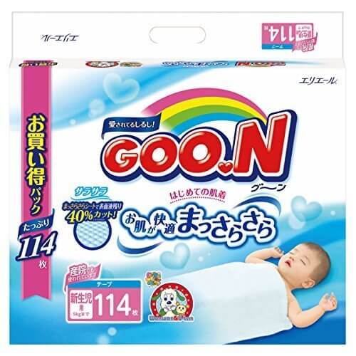 グーン はじめての肌着 新生児(お誕生~5kg) 114枚,グーン はじめての肌着 ,