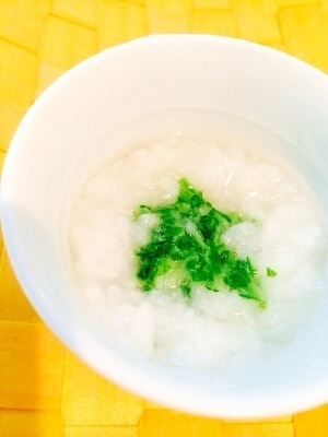 【離乳食 中期】ねばねば!オクラ粥♡,離乳食,オクラ,