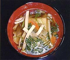 凍み豆腐のお雑煮,福島県,お正月,郷土料理