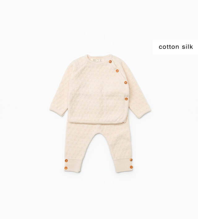 シルクコットンアンサンブル|ZARA MINI,ベビー服,海外ブランド,