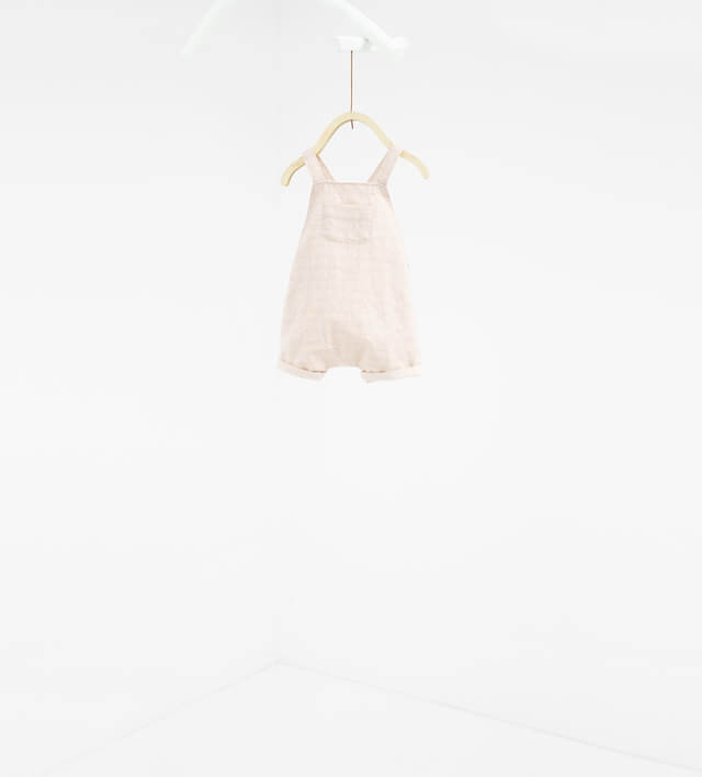 サスペンダーつきロンパース|ZARA MINI,ベビー服,海外ブランド,
