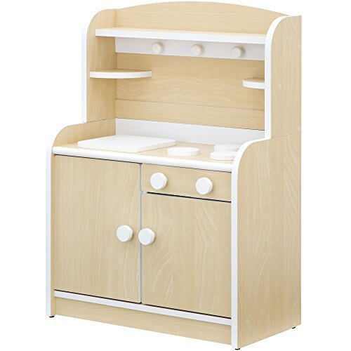組立品 木製 ままごとキッチン minicook(4色対応) (ナチュラル),手作り,おままごと,