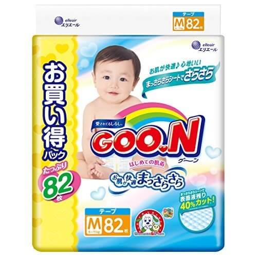 グーン テープ M (6~11kg) 82枚 はじめての肌着,おむつ,ランキング,