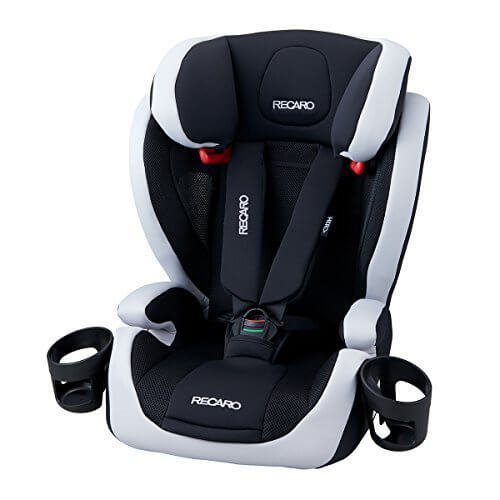 レカロ RECARO ジェイワン プラチナムブラック RC370.555 ジュニアシート(1歳頃から12歳頃) 簡単ワンタッチ肩ベルト高さ調節,チャイルドシート,おすすめ,