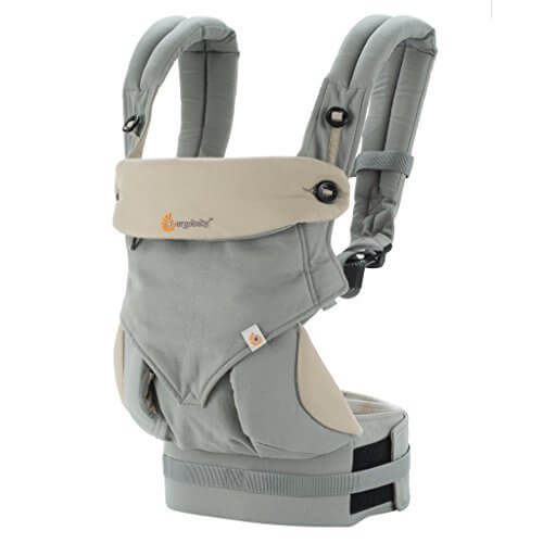 Ergobaby 【正規代理店2年間保証付】 エルゴベビー・ベビーキャリア 360 スリー シックスティ グレー,