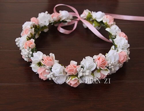 女の子憧れの ロマンチックな お花の 冠 結婚式 写真撮影などにも (オールタイプ),マタニティフォト,衣装,