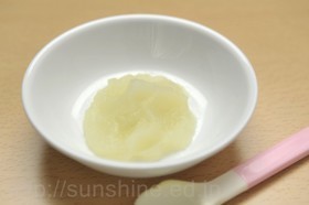 【離乳食 初期】じゃがいもペースト,離乳食,じゃがいも,