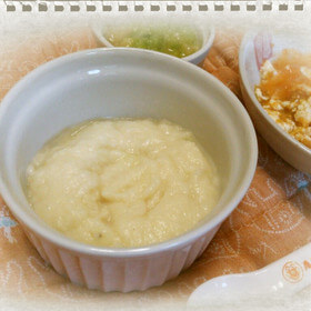 離乳食*初期~中期 ポテト×ミルクパン粥,離乳食,じゃがいも,
