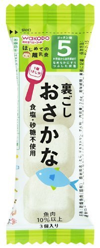 和光堂 はじめての離乳食 裏ごしおさかな 2.6g×6個,ベビーフード,5ヶ月,