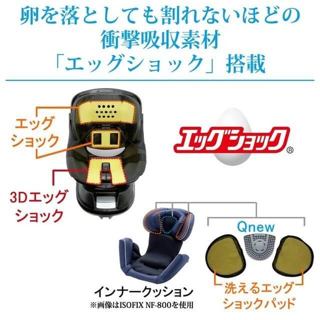 エッグショック,チャイルドシート,選び方,比較