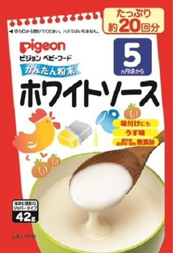 ピジョン かんたん粉末 ホワイトソース 42g×6袋,離乳食,粉末,