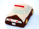 パトカー3Dケーキ(3d-04) 【送料無料】 【お誕生日】 【プレゼント】 【子供の日】 【クリスマス】,1歳,誕生日,ケーキ通販