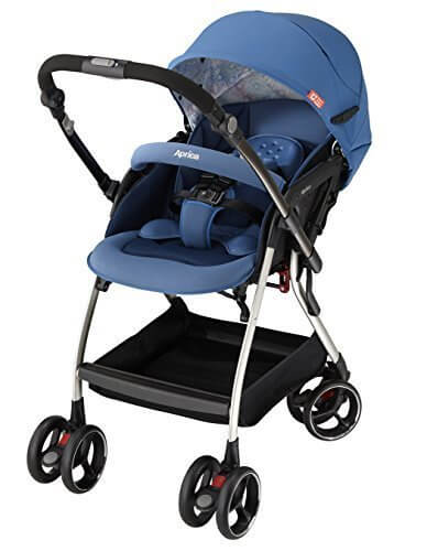 Aprica (アップリカ) オート4輪ハイシートベビーカー オプティア optia ブルーBL 3年保証登録対応品 92783,アップリカ オプティア,